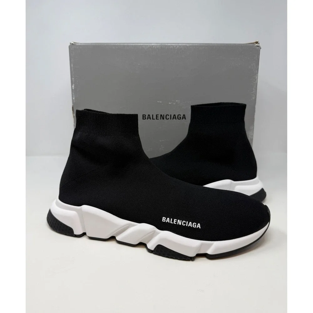 Balenciaga Speed Trainer Black/White Size 13 US 46 EU
